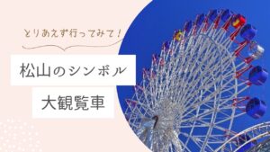 松山のシンボルから見た東雲!